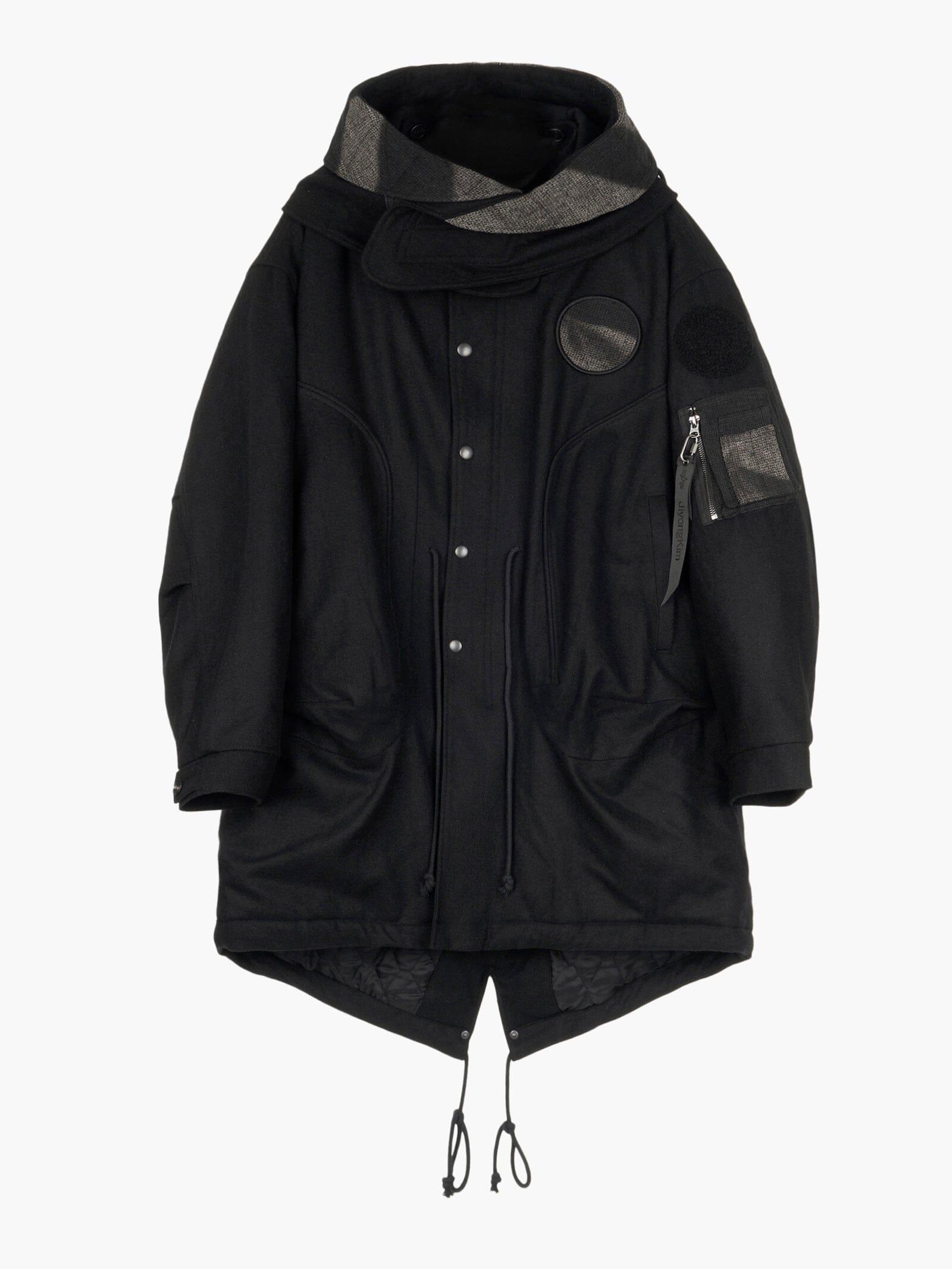 Alpha Industries Alpha X Jiyongkim Sun-bleached Fishtail Coat in