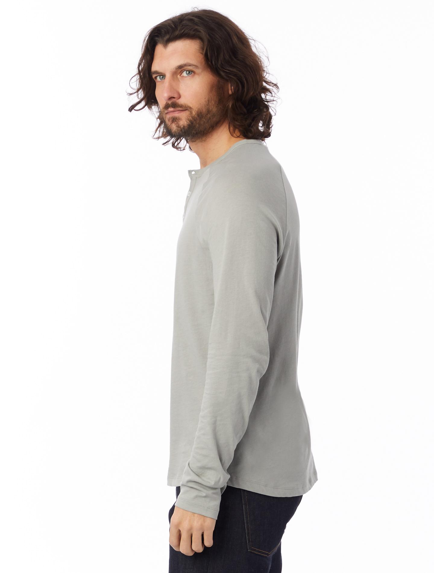 long sleeve raglan henley