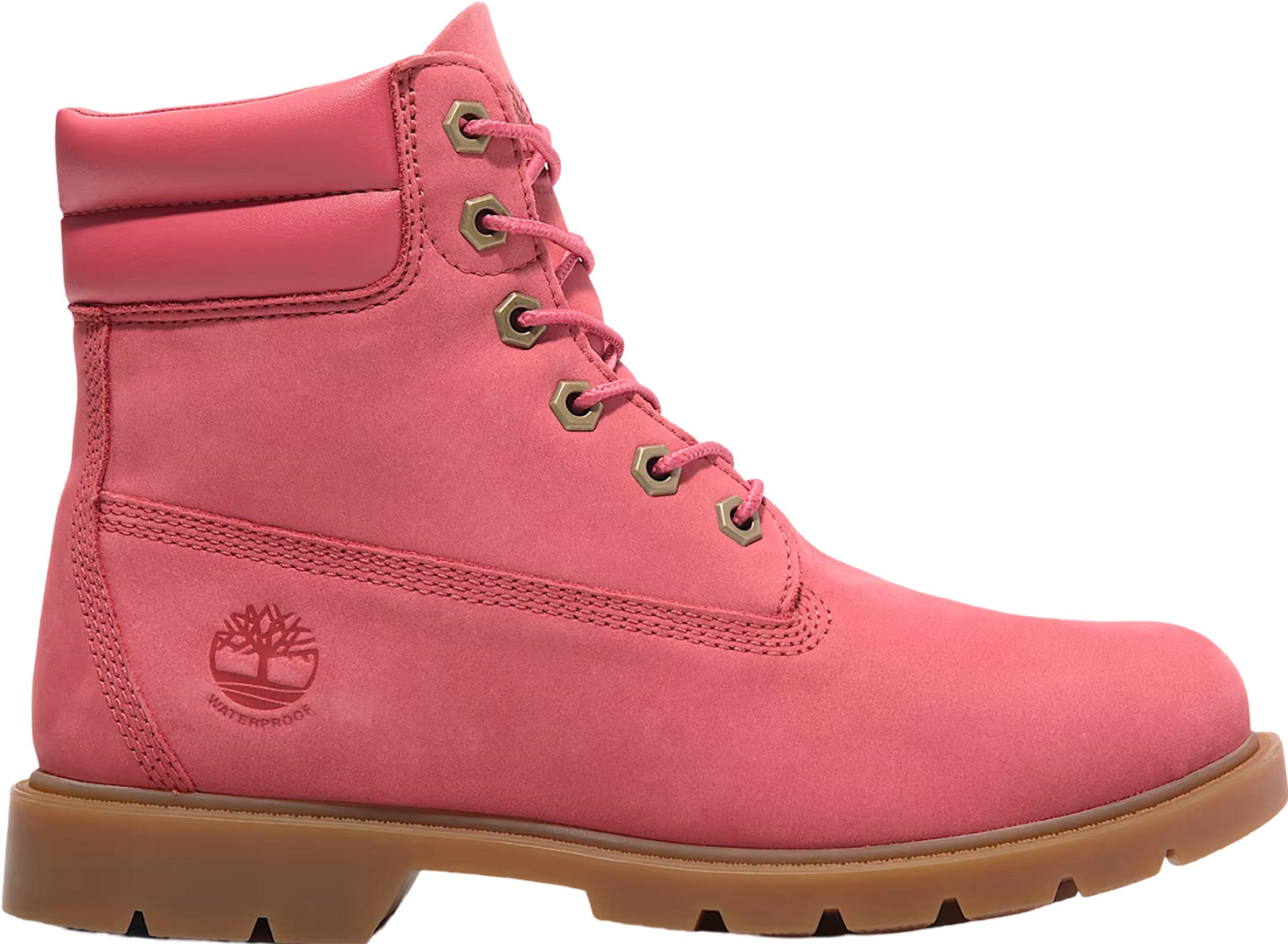 Pink timberland groovy heels