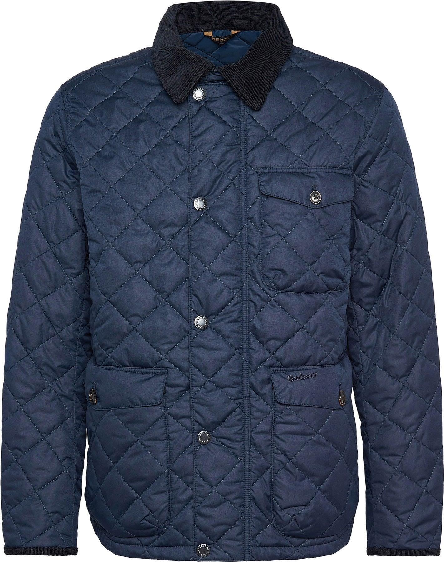 Barbour trawl quilted jacket iron ore best sale