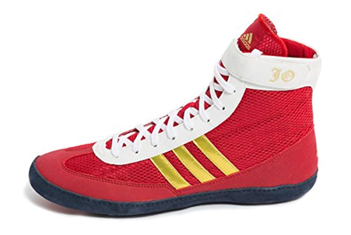 maroon and gold wrestling shoes