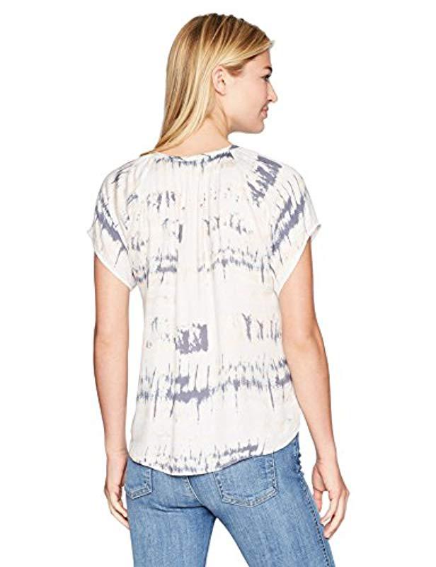 michael stars peasant top
