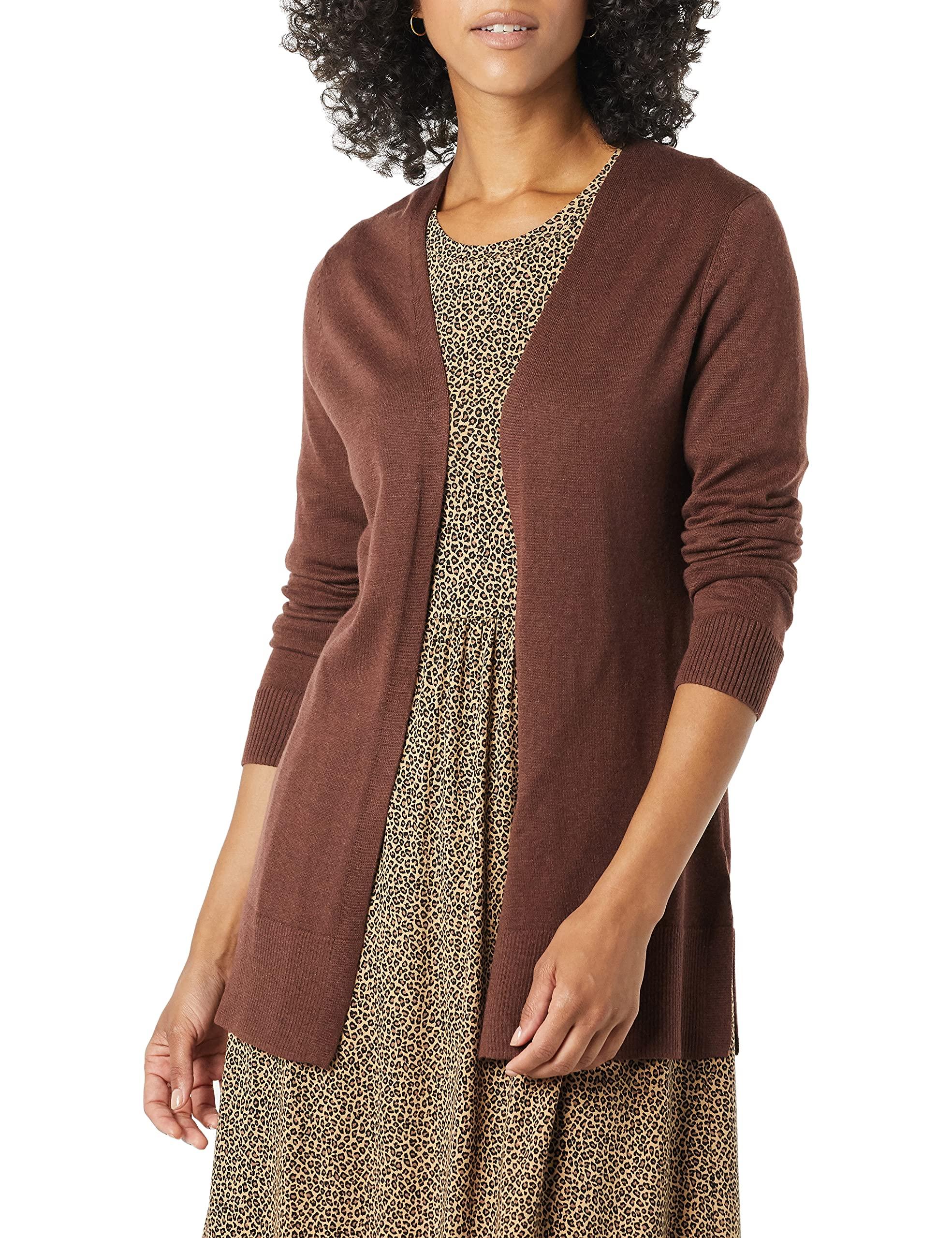 lightweight open front cardigan