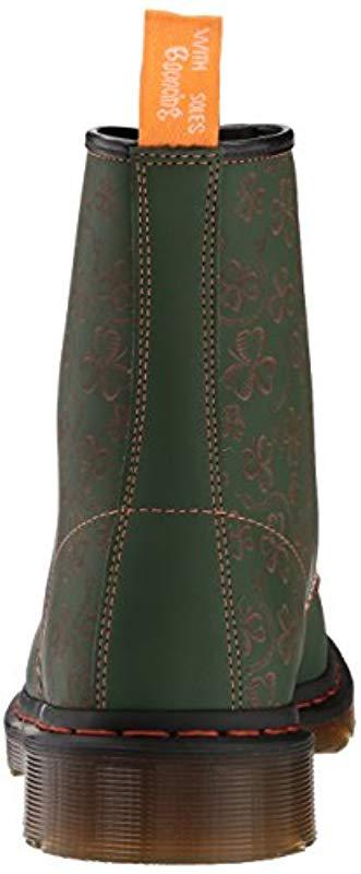 Dr. Martens Leather Unisex-adult 1460 8 Eye Boot, 6 Uk, Dark Green  Temperley - Lyst