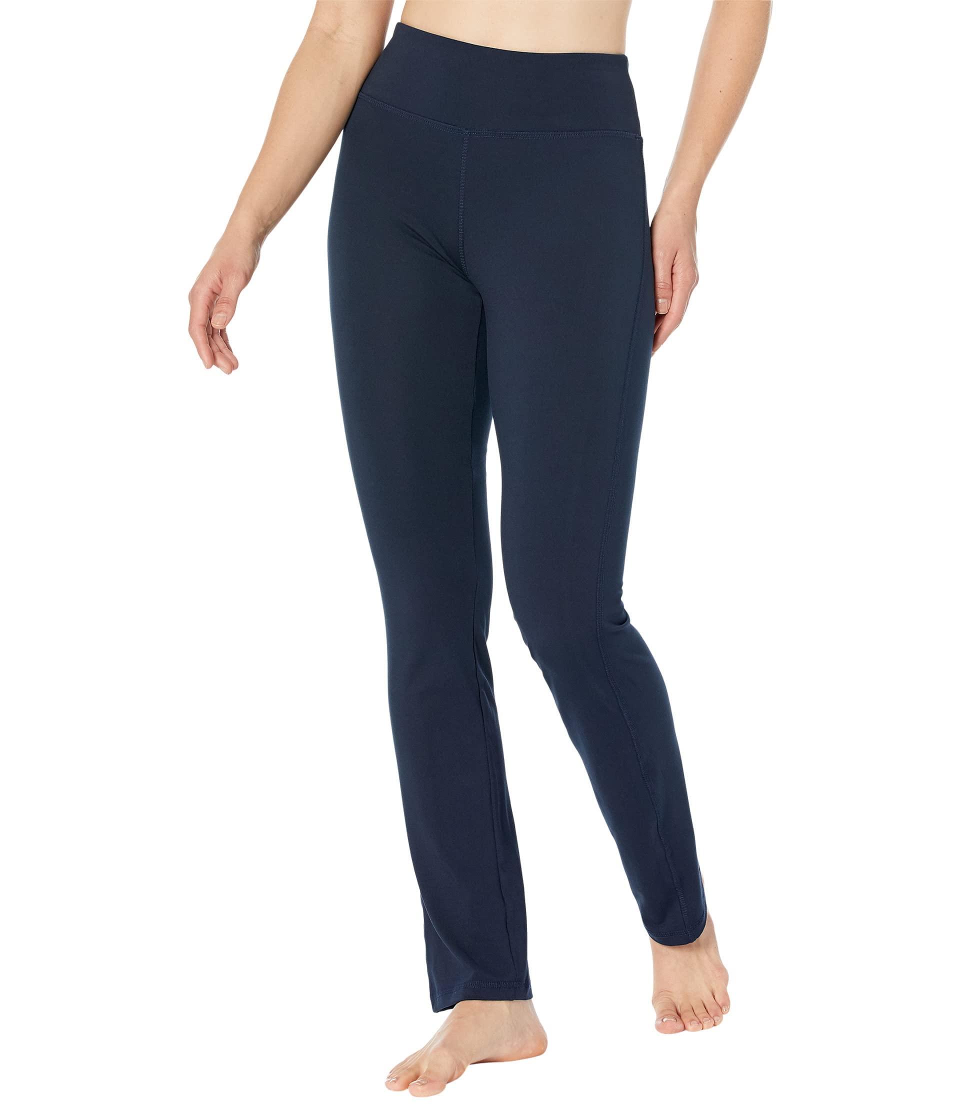 jockey-s-interlock-yoga-pants-in-blue-lyst