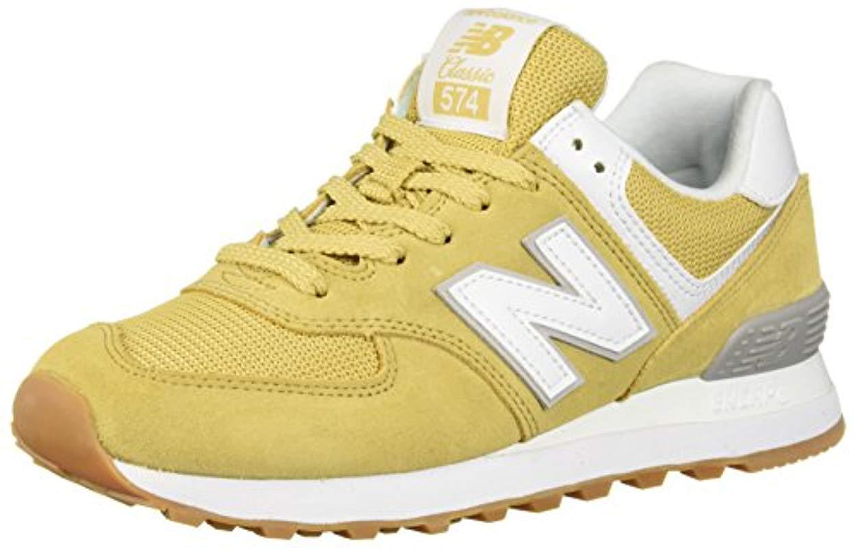 New Balance S 574v2 Sneaker in Yellow - Save 42% - Lyst