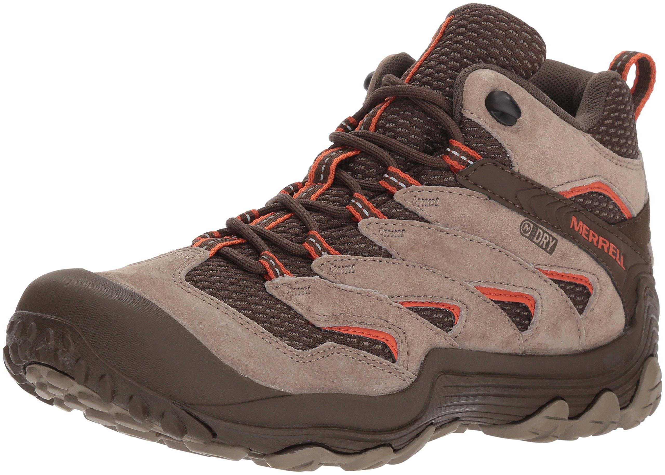 Merrell Suede Chameleon 7 Limit Mid Waterproof Hiking Boot in Brown - Lyst