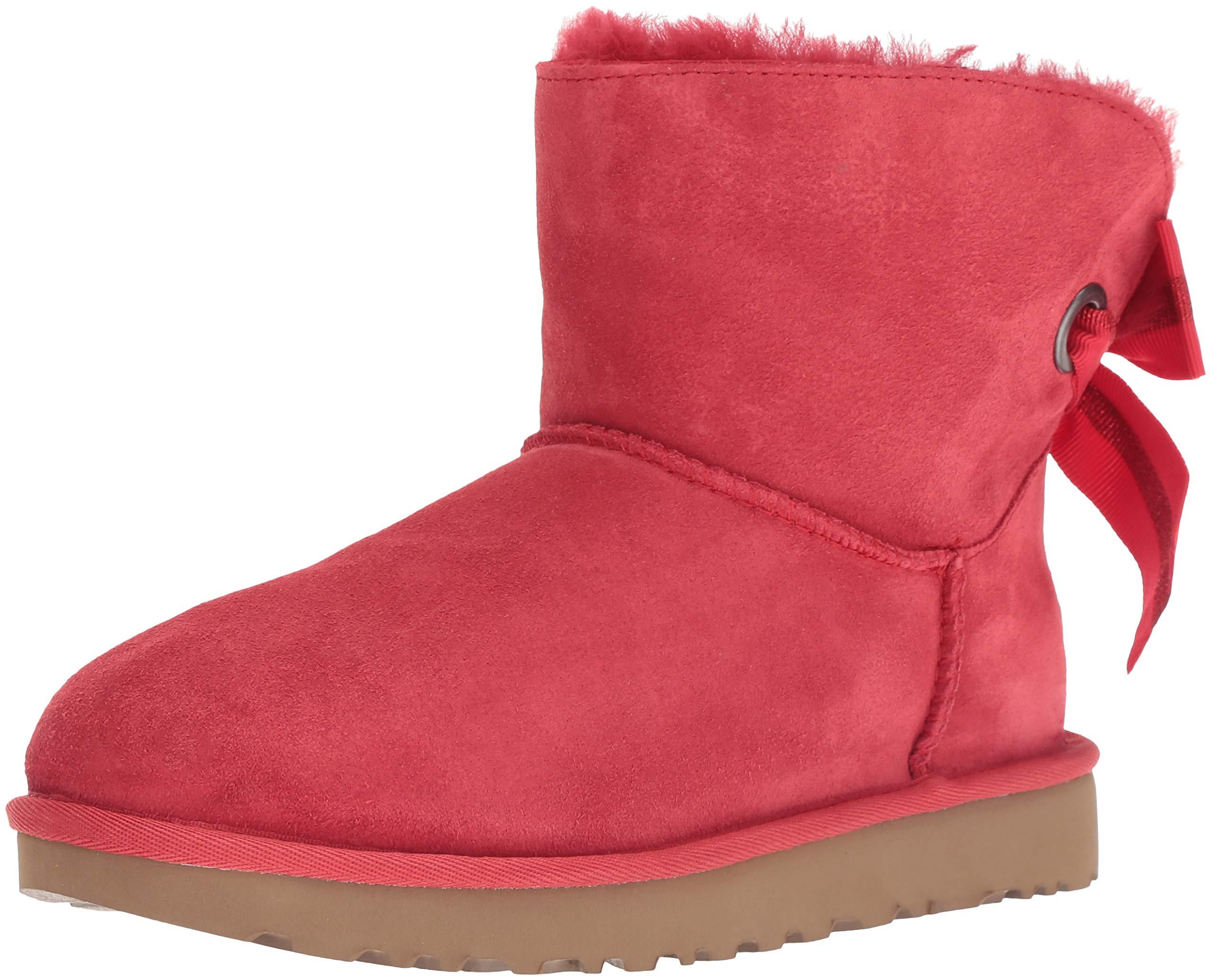 red bailey bow uggs