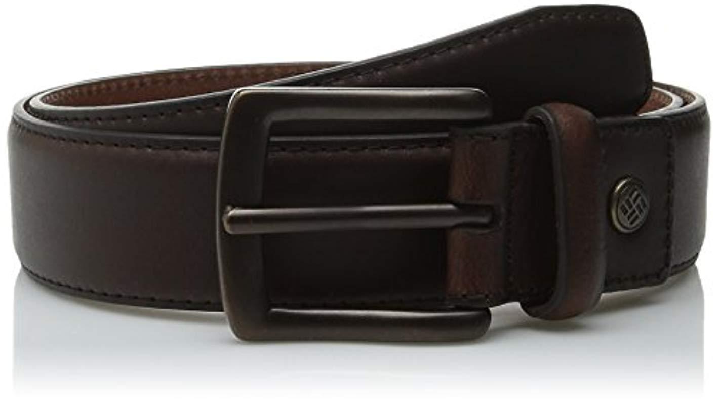 Columbia Casual Leather Belt in Brown for Men - Lyst