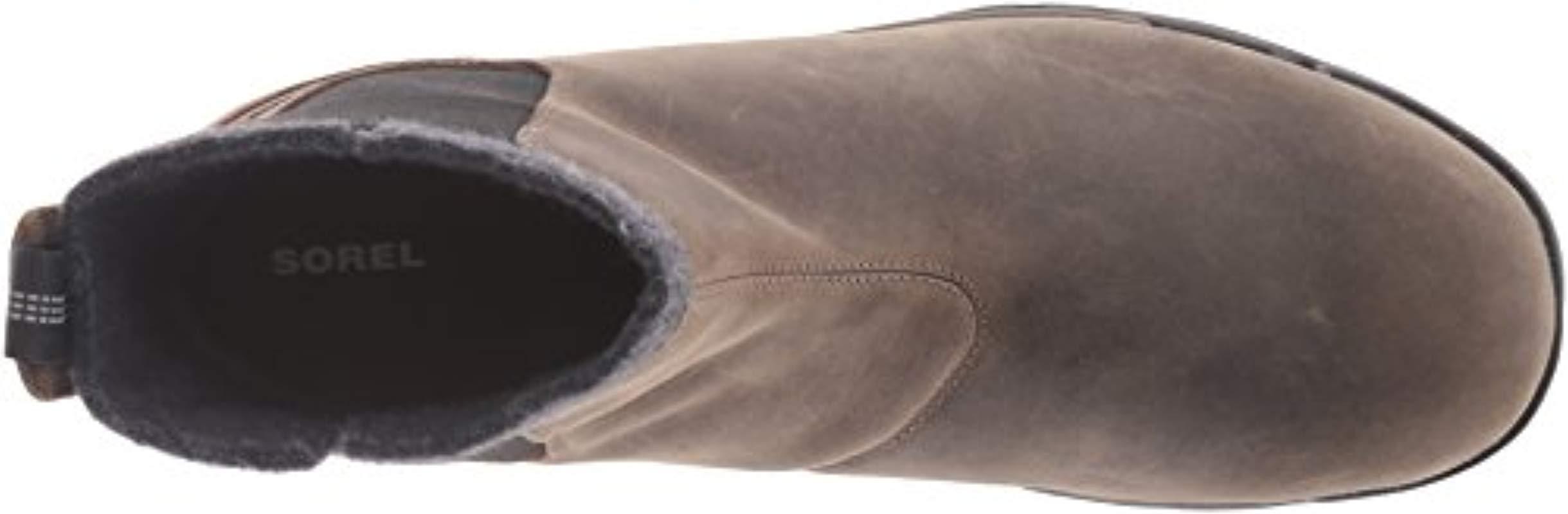 sorel paxson waterproof chukka winter boots