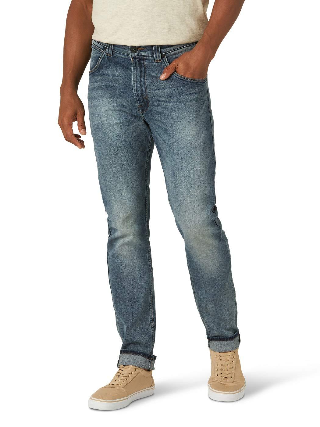 Wrangler Ultra Flex Regular Fit Tapered Jean in Blue for Men | Lyst