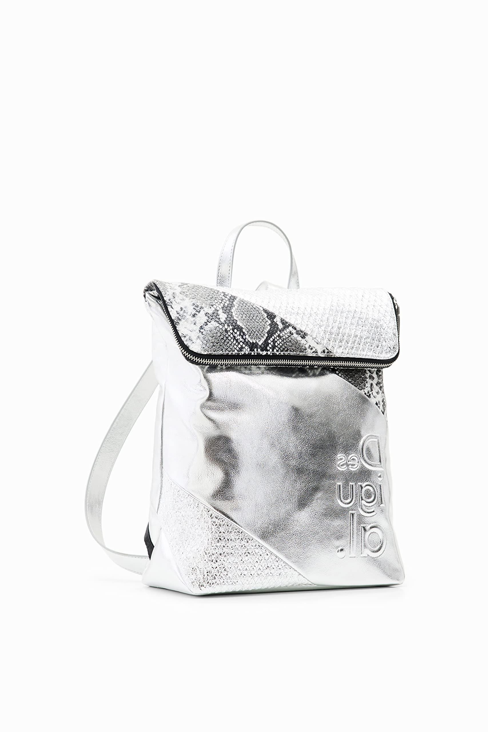 Desigual Accessories Pu Backpack Medium in Gray | Lyst