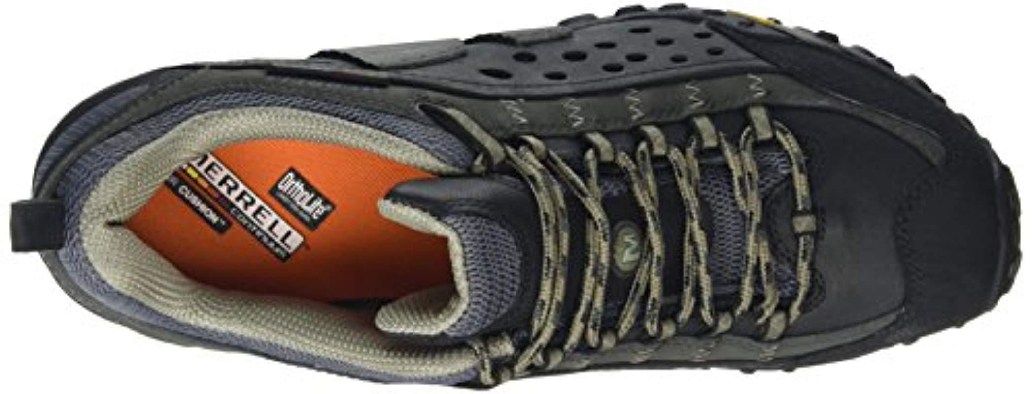 merrell men's intercept low rise hiking shoes