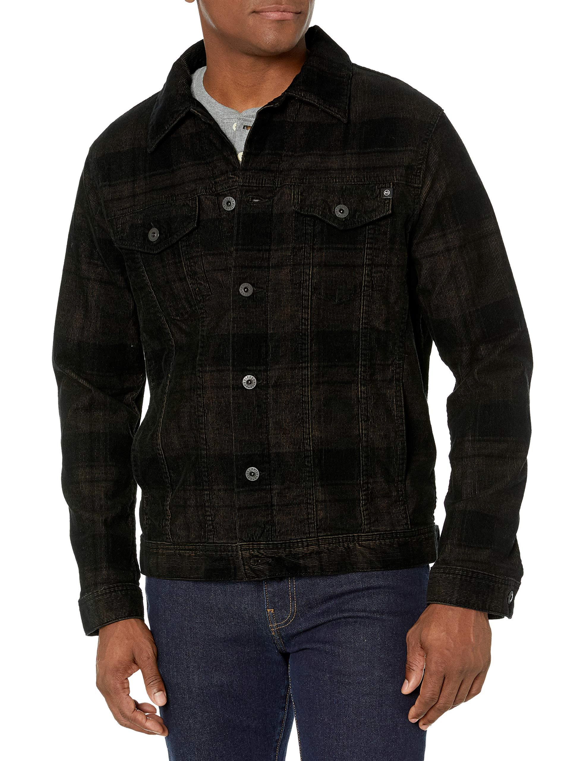 AG Jeans Denim Dart Jacket in Black for Men Lyst