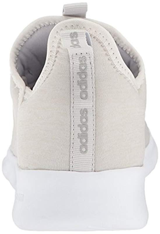 adidas Cloudfoam Pure Running Shoe in White | Lyst
