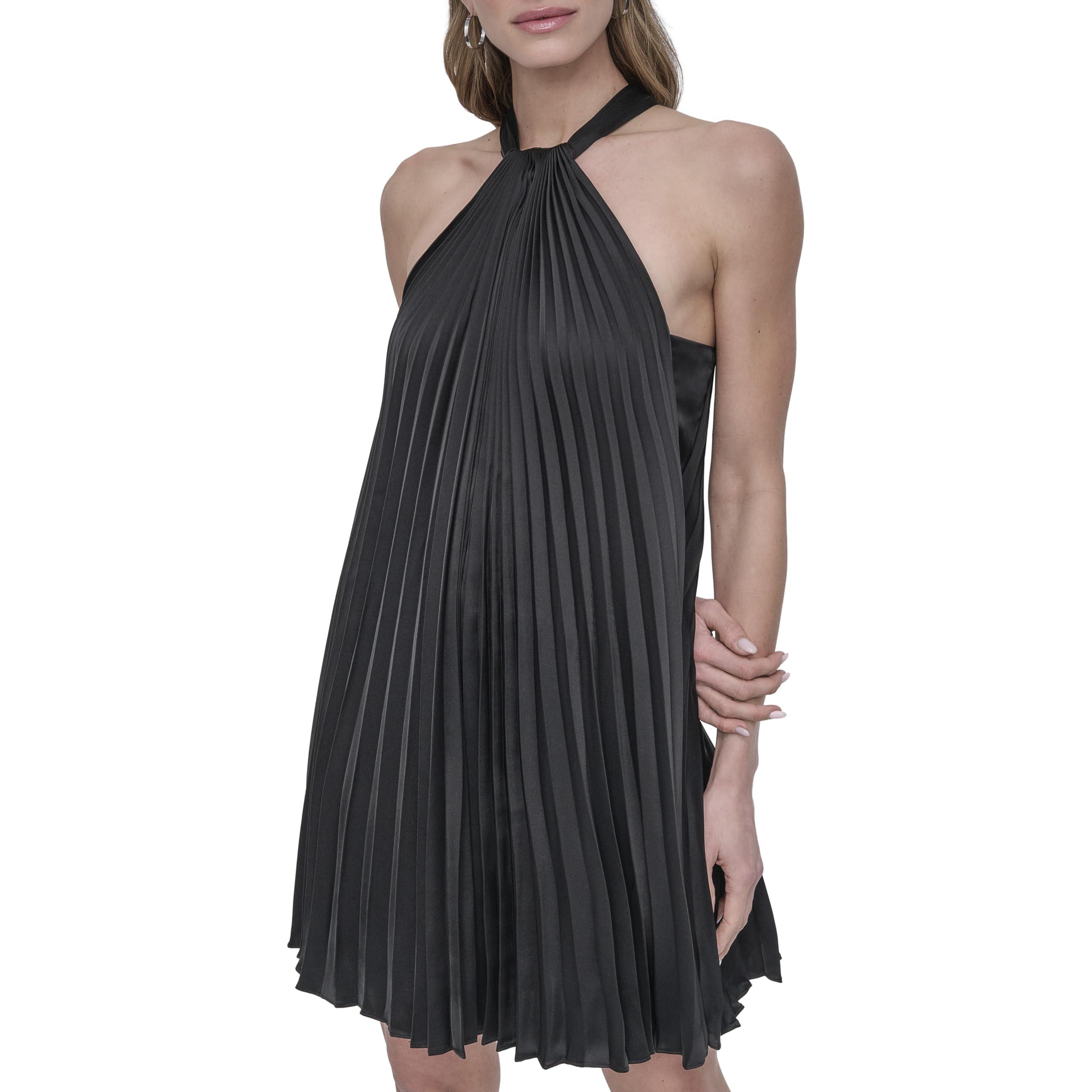 HOT Midi Dress Halter Neck Dress Amazon DKNY Halter Neck