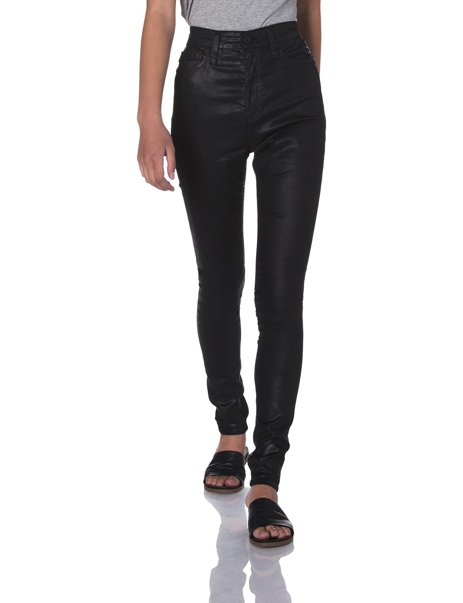 AG Jeans Leather Mila, Plain Pattern in 