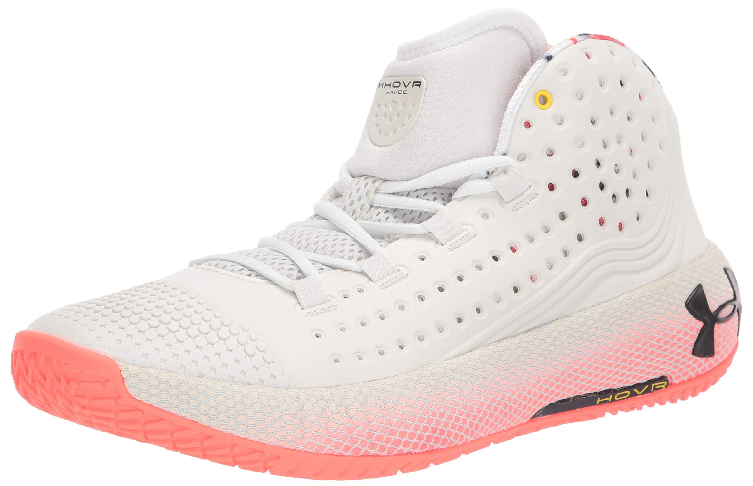 Under Armour Rubber Hovr Havoc 2 Basketball Shoe in White for Men