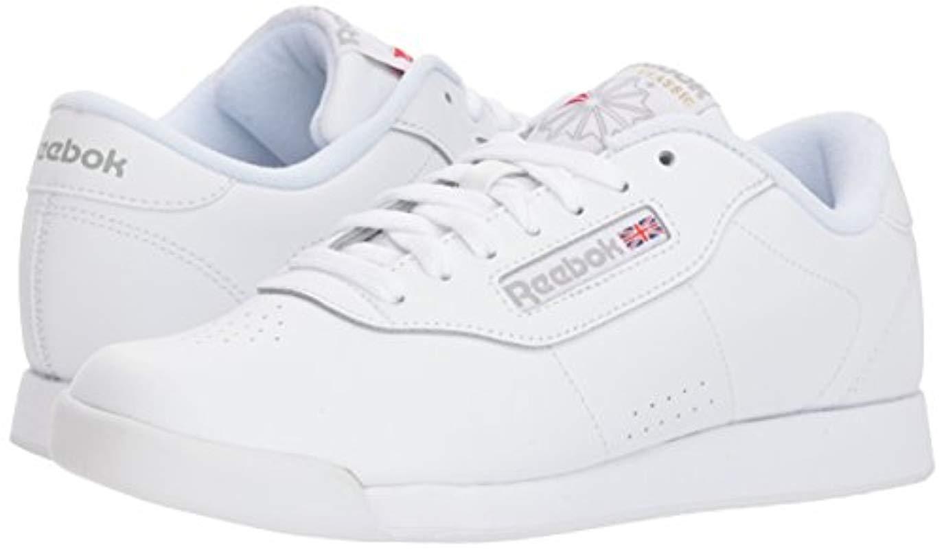 reebok princess shoes white