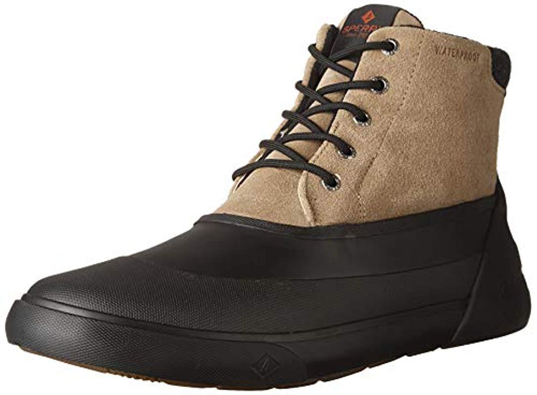sperry top sider rubber boots