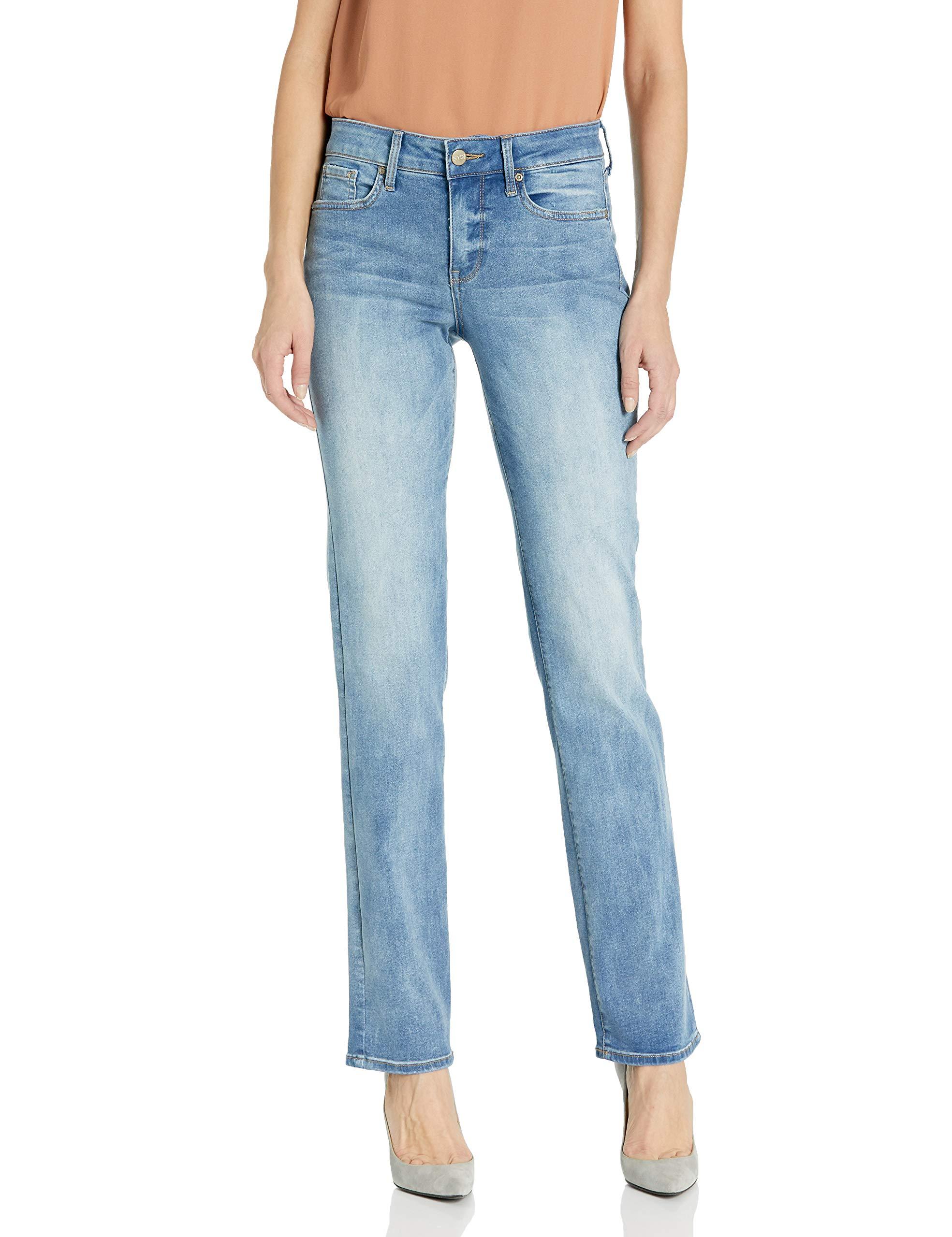 NYDJ Denim Marilyn Straight Leg Jeans in Blue - Lyst