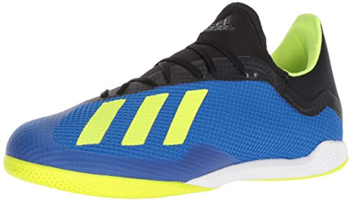 Adidas X Tango 18 3 Indoor Soccer Shoe In Blue For Men Save 12