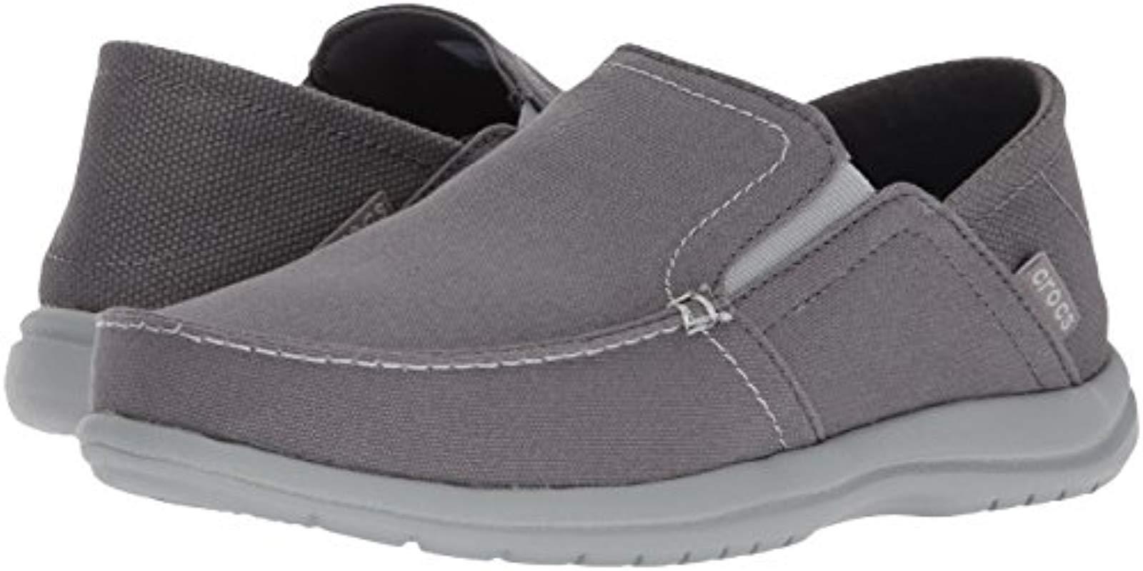 Crocs™ Mens Santa Cruz Convertible Slip On Loafer in Gray for Men | Lyst