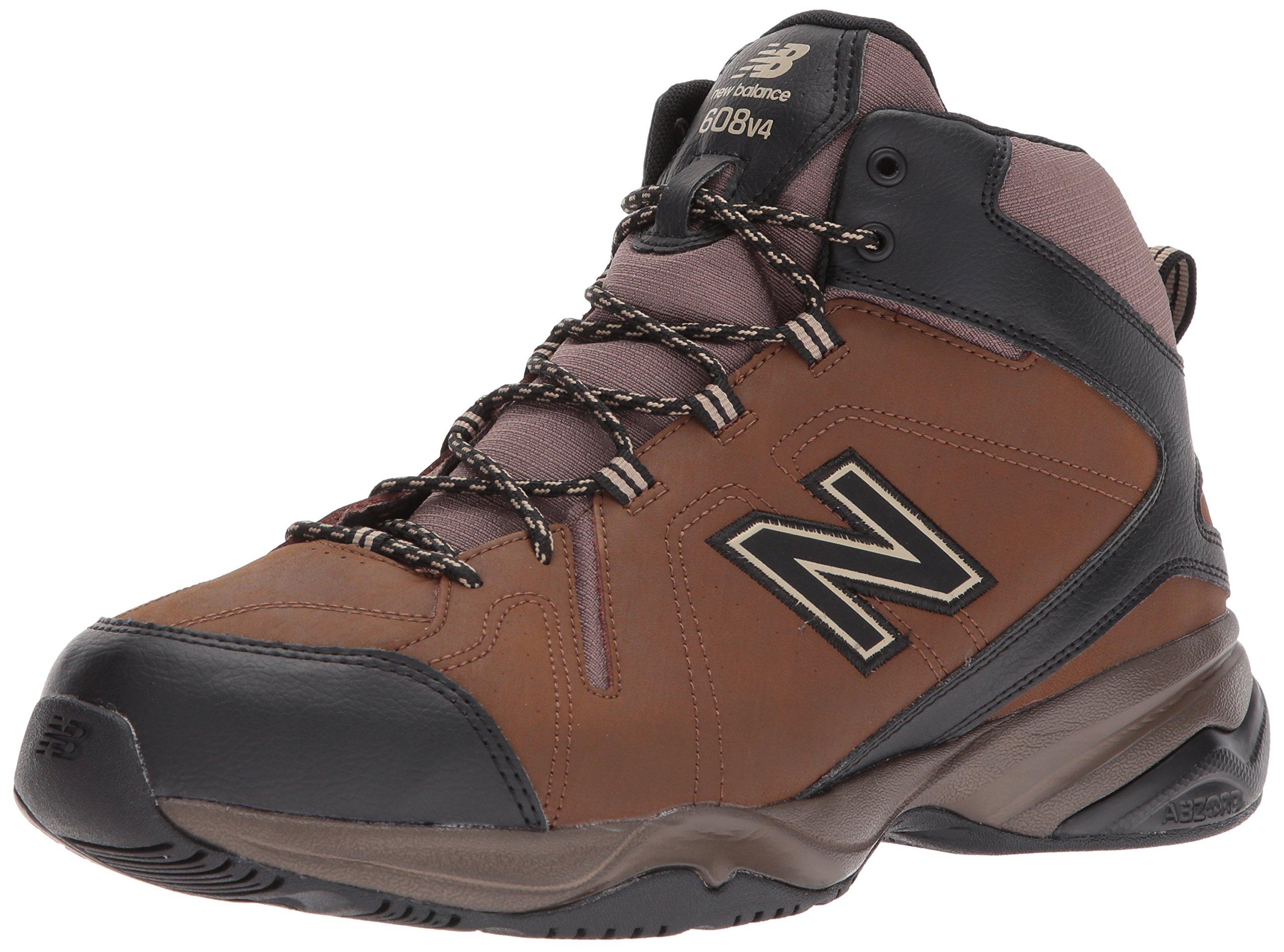 New Balance 608 V4 Mid-cut Casual Comfort Cross Trainer in Brown for ...