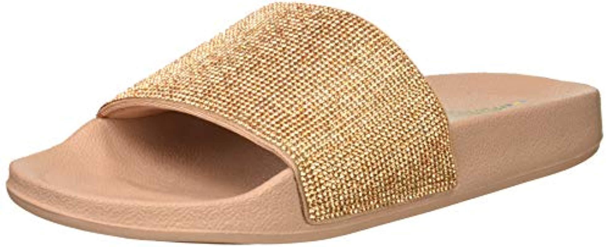 skechers rose gold sandals