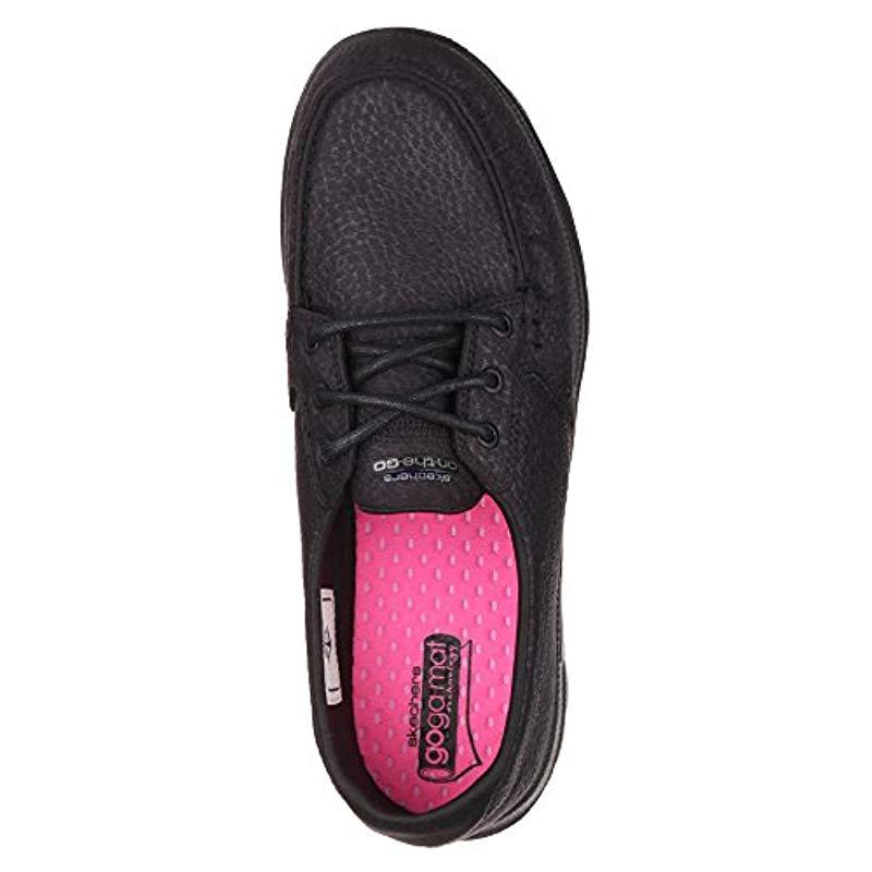 skechers on the go flagship pink
