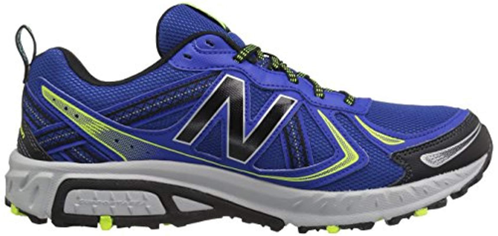 New Balance Mt410v5 Cushioning Trail Runner in Blue for Men - Lyst