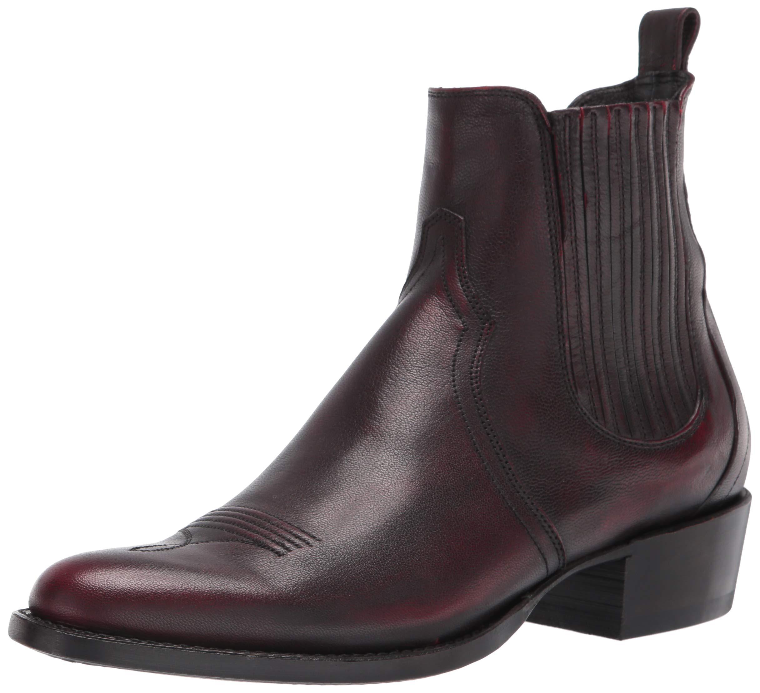 Frye Mens Grady Chelsea Western Boot in Black Scarlet (Black) for Men