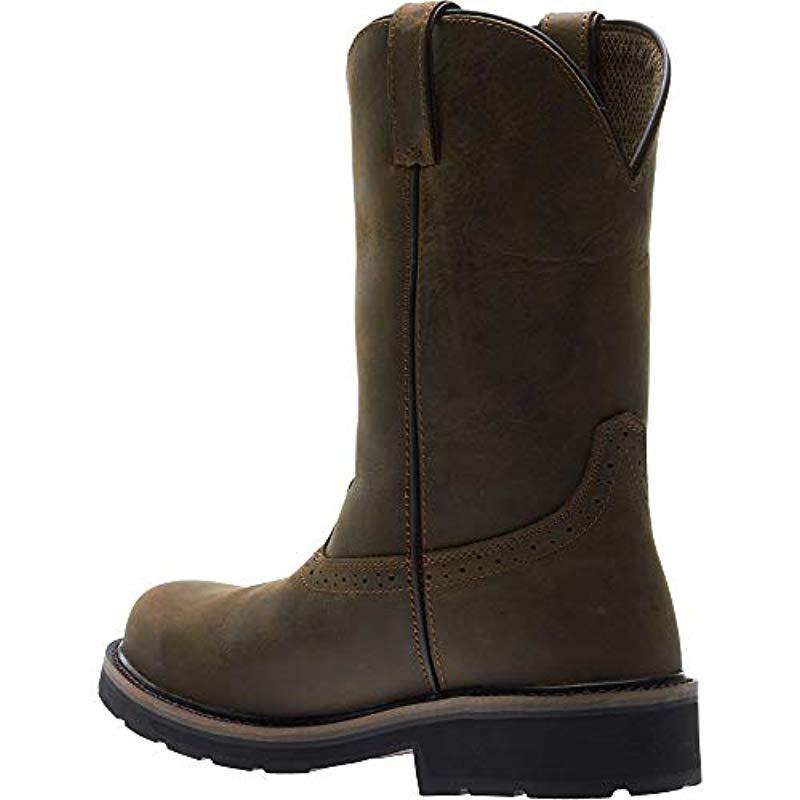 wolverine men's ranchero soft toe wellington boots