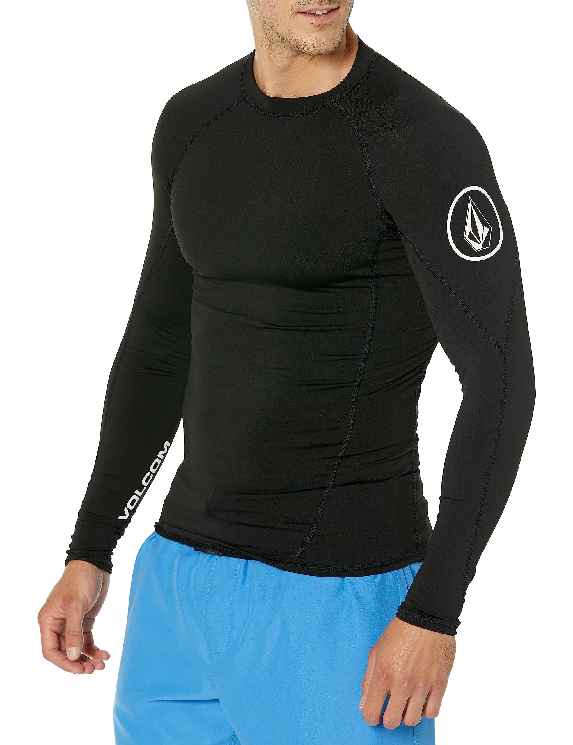 Standard Hotainer Upf 50+ Long Sleeve Rashguard in Black for Men