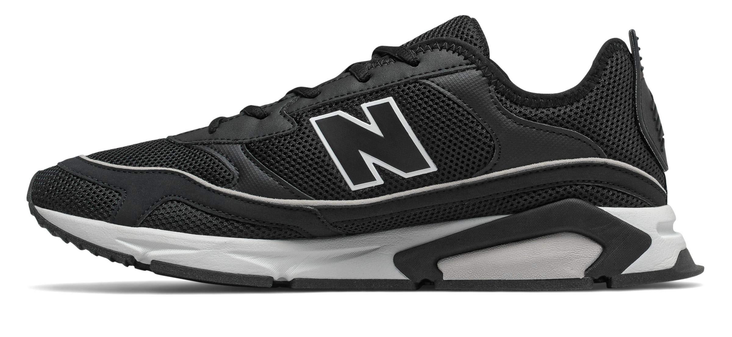 new balance x racer grey black white