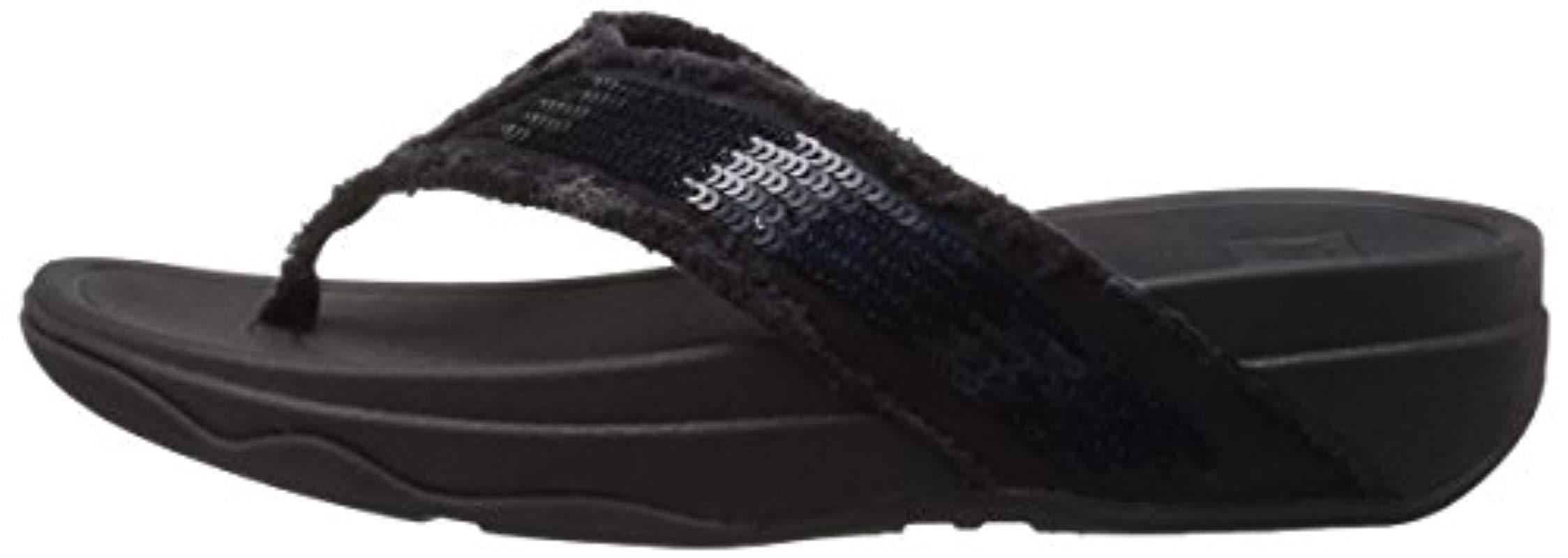 Fitflop S Surfa Sequin Surfa Sequin Black | Lyst