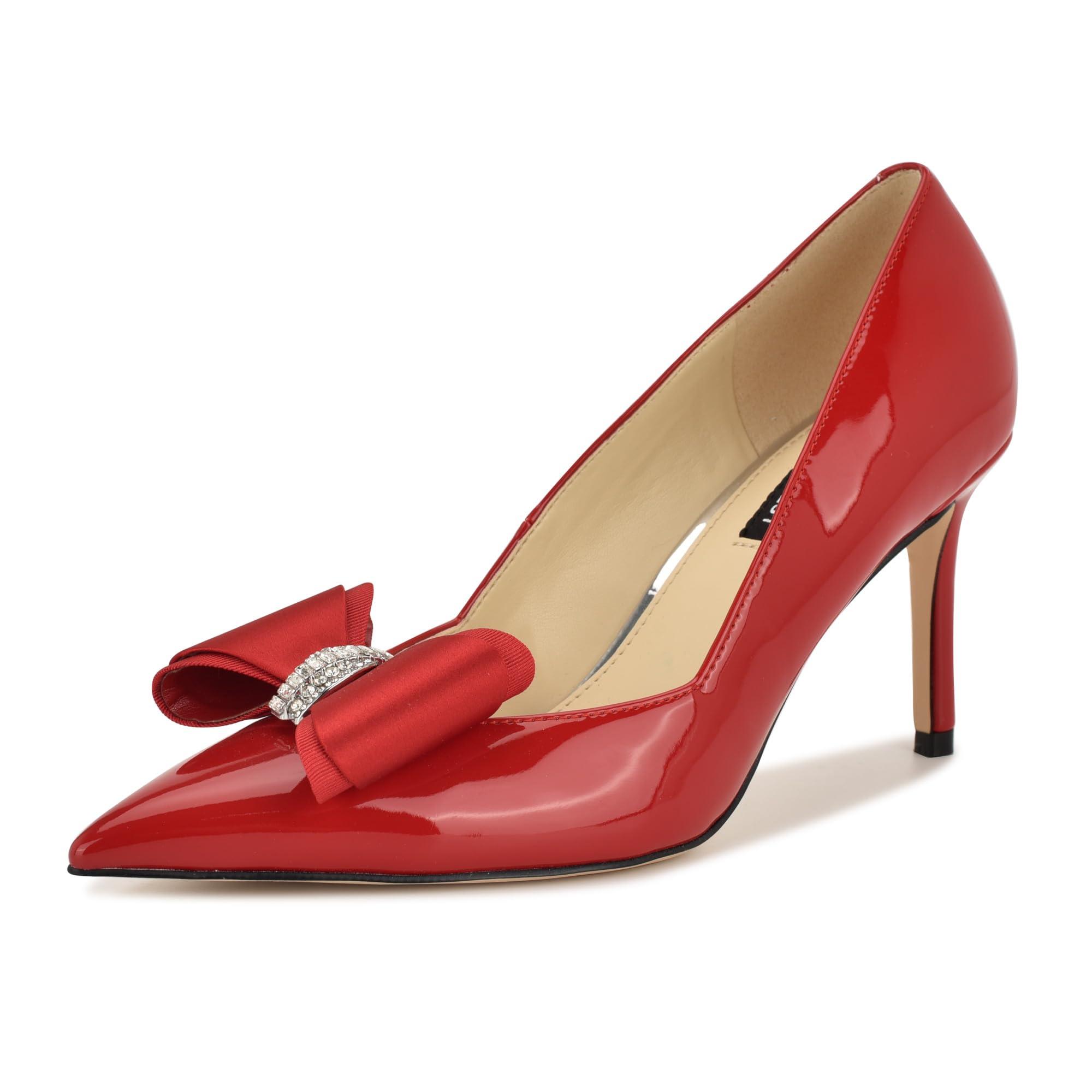 Red Nine West Heels for Women Lyst