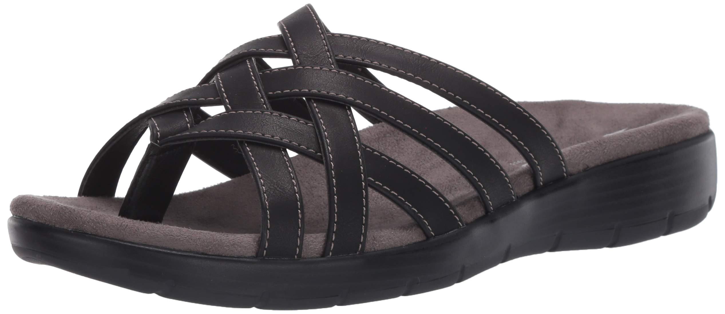 cheap black thong sandals