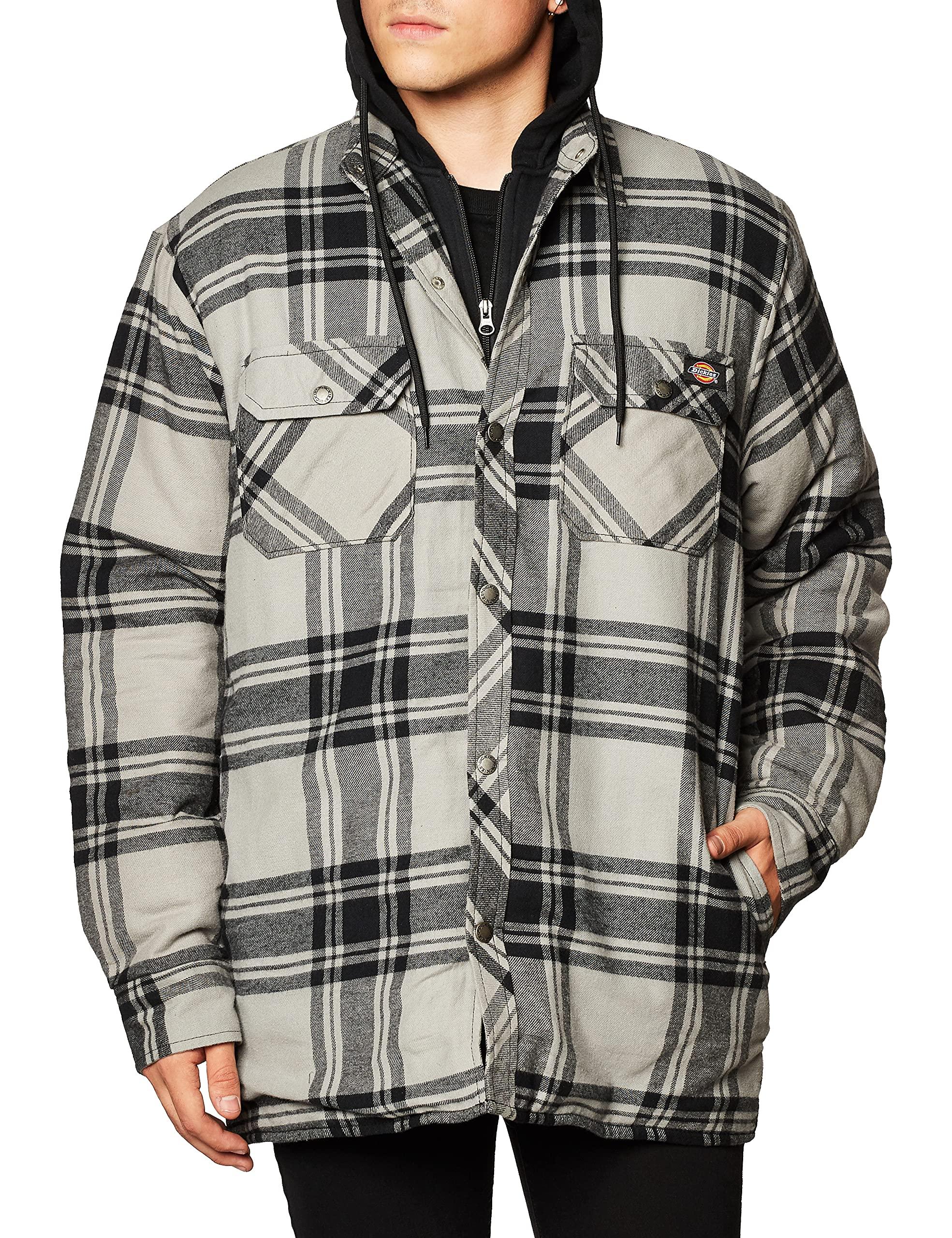 dickies lined overshirt relaxed fit