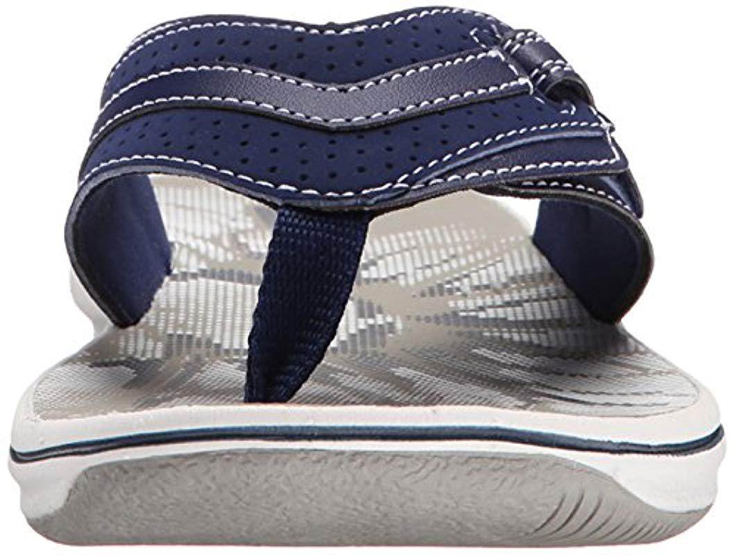 clarks women's brinkley keeley flip flop
