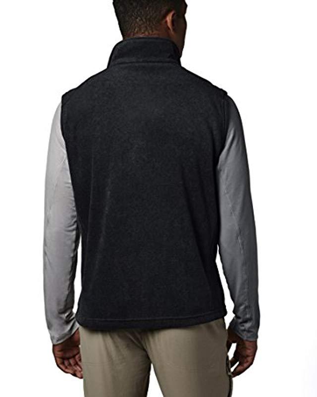 Columbia Fleece Vest in Black for Men Save 11 Lyst