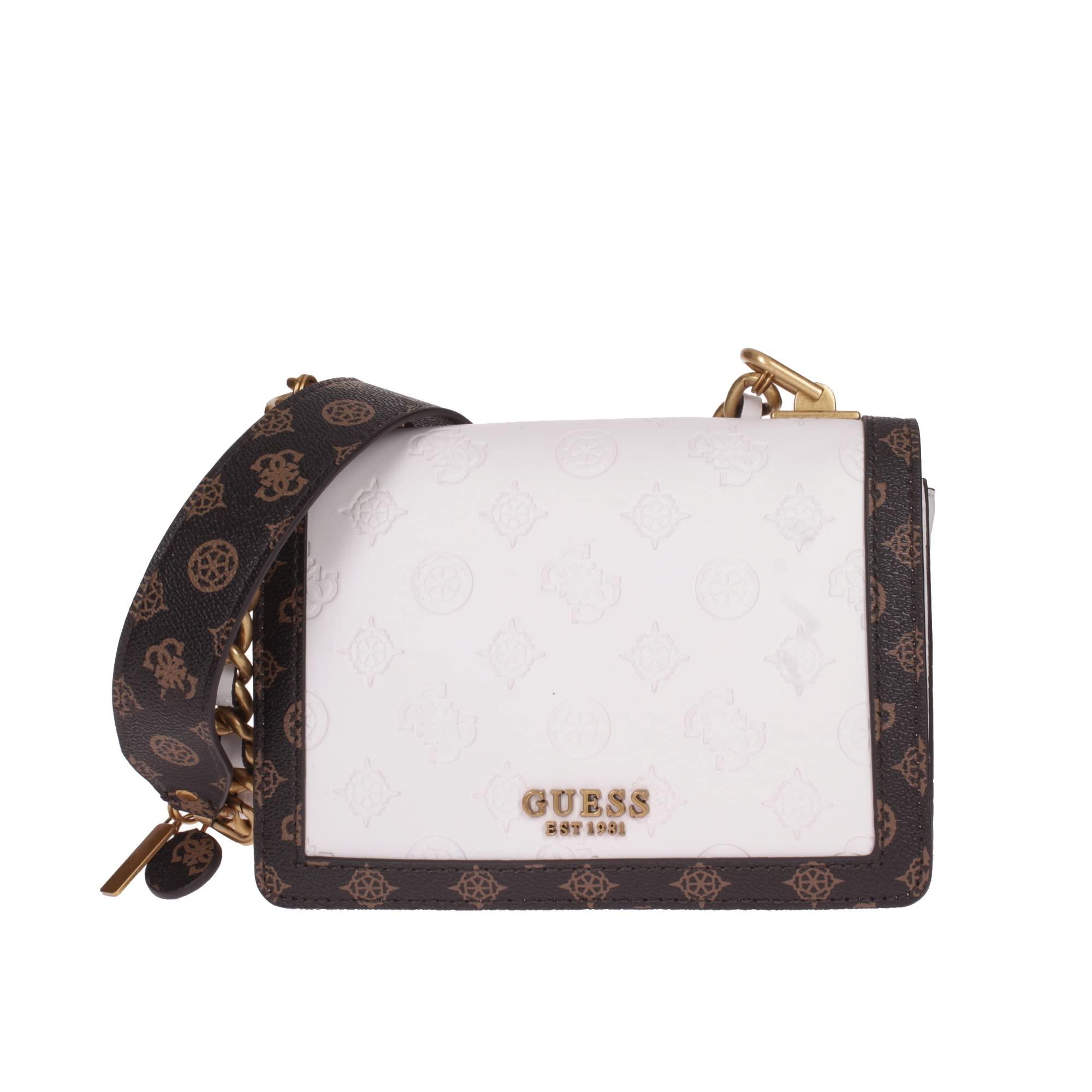 Guess Borsa Tracolla Abey Crossbody Flap White / Multi B23gu03 Pb855821 |  Lyst