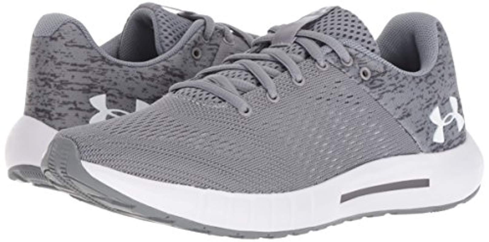 Steel 101 8 //Graphite Under Armour Womens Micro G Pursuit Running Shoe
