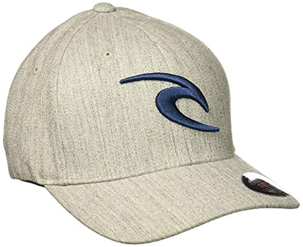 rip curl flexfit hat