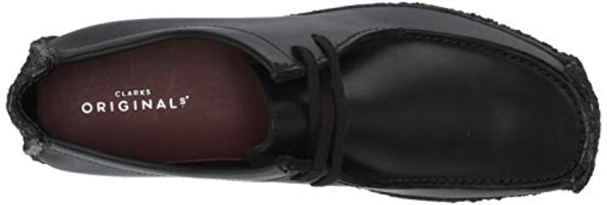 Clarks Leather Natalie Moccasin in Black Leather (Black) for Men | Lyst