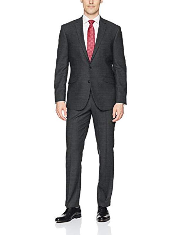 Kenneth Cole Reaction Techni-cole Stretch Slim Fit Suit Separate Pant for  Men | Lyst