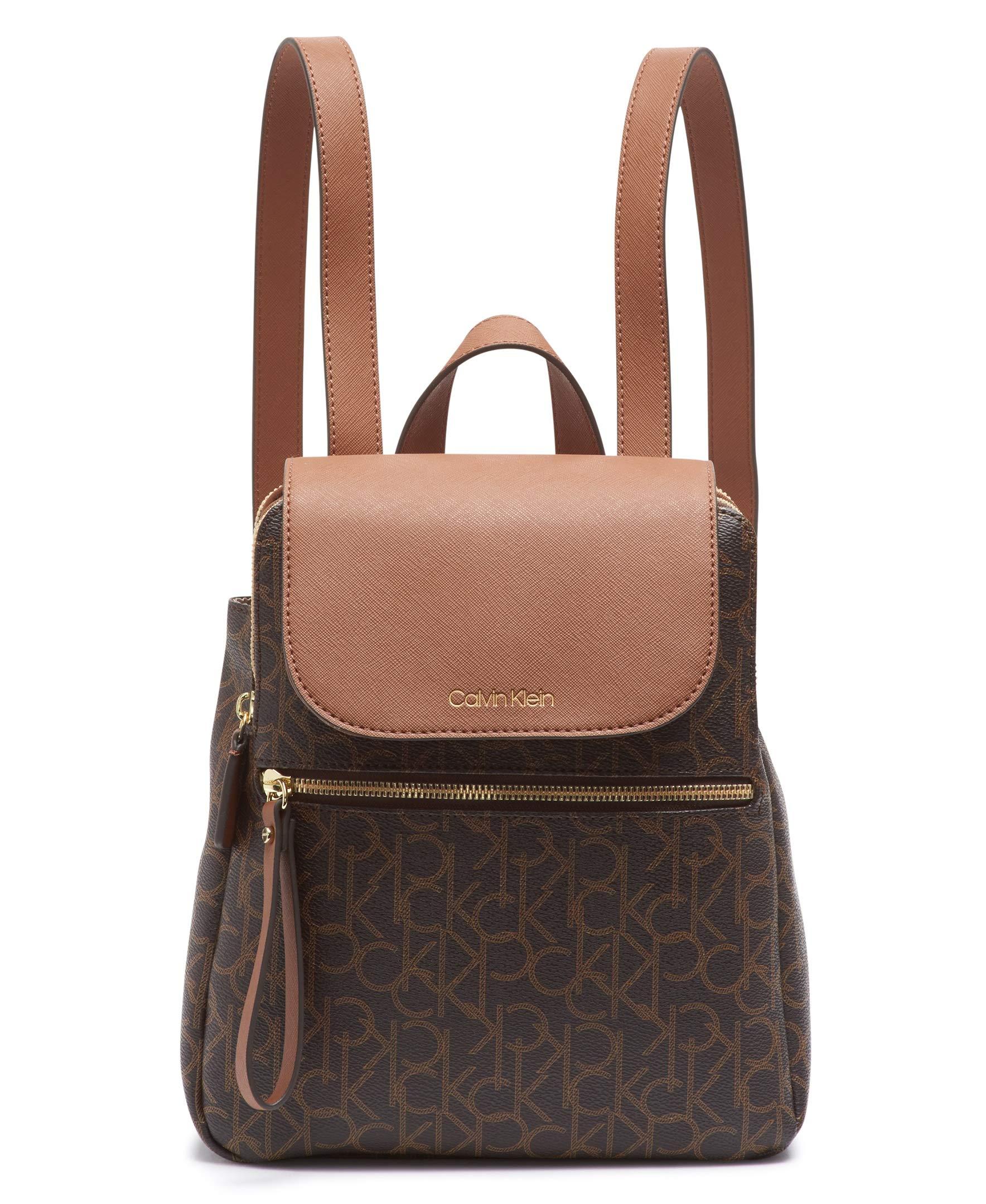 calvin klein key item signature backpack