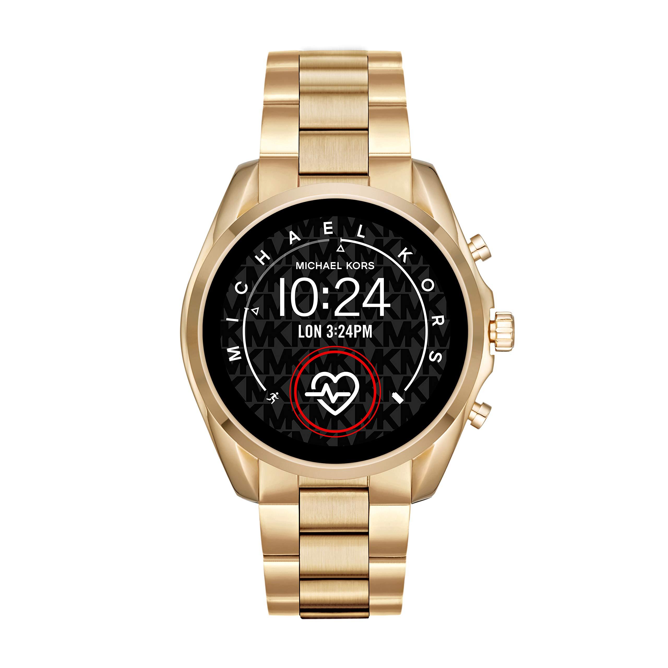 michael kors gold touch screen watch