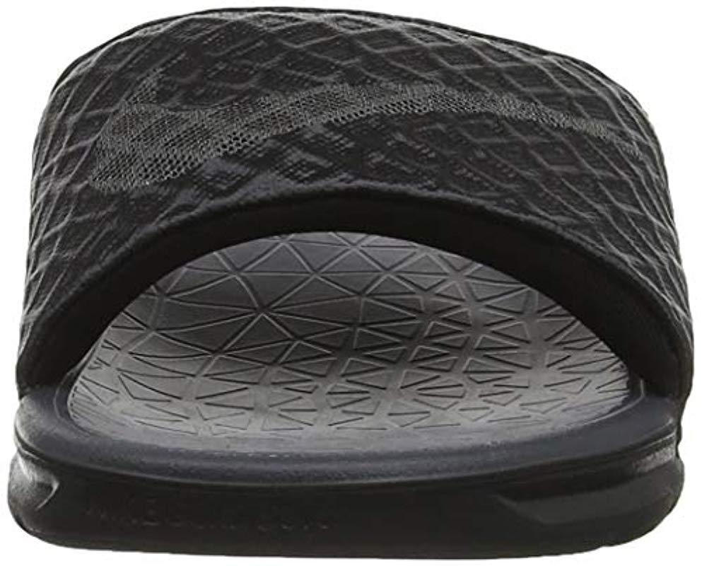 nike men's benassi solarsoft slide sandal
