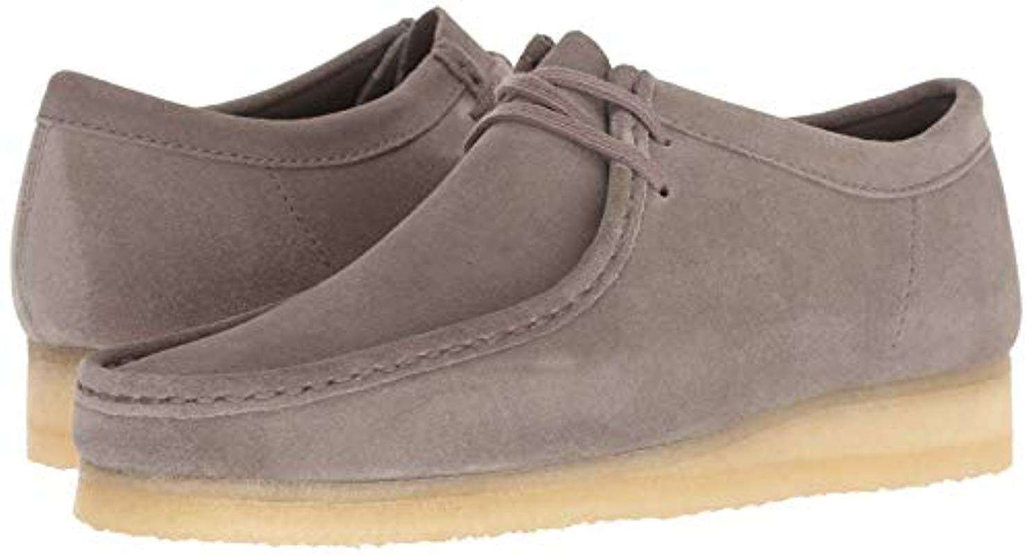 Clarks Wallabee Moccasin in Gray for 